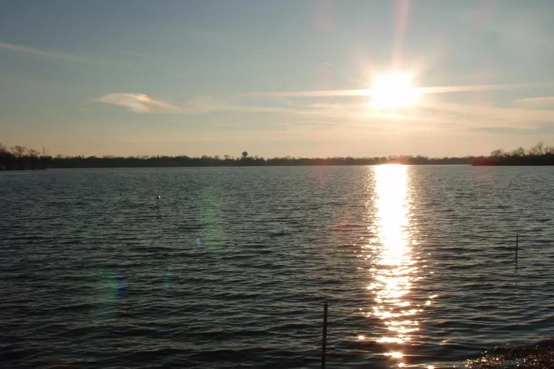 Bangs Lake in Wauconda, Illinois with waterfront views